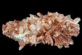 Natural, Red Quartz Crystal Cluster - Morocco #101511-1